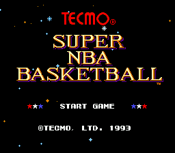 Tecmo Super NBA Basketball
